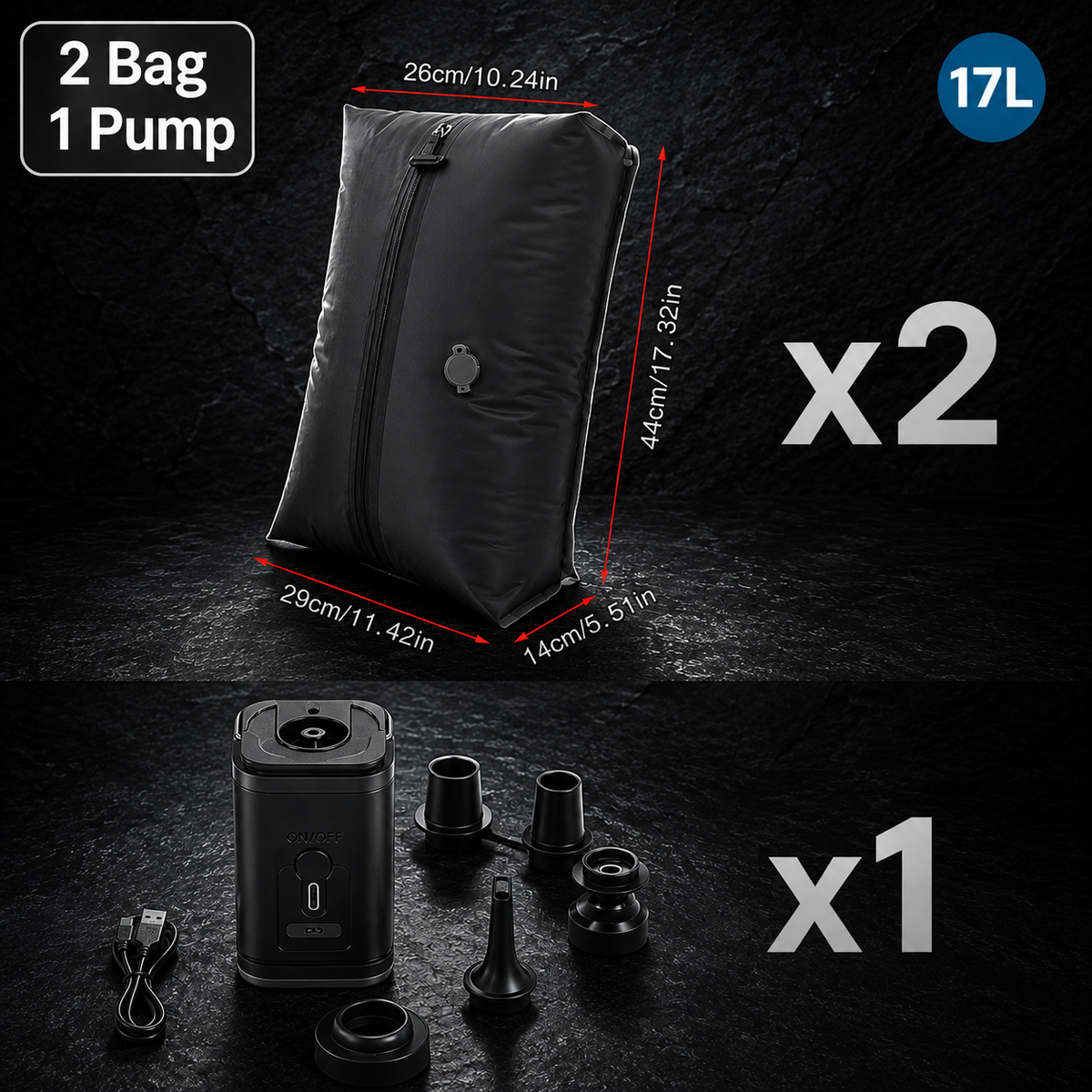 CarryMore™ - Compression Travel Kit