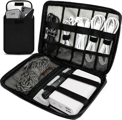 Travel Cable Organizer Pouch Electronic Accessories,Travel Essentials
